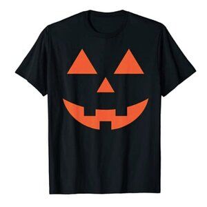 Spooky Jack O Lantern Halloween Party Pumpkin Tee